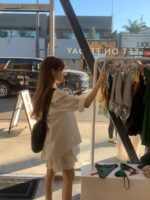 OUNCE Blanc Pintuck Blouse - Image 3