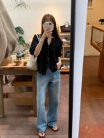 OUNCE Blanc Pintuck Blouse - Image 10