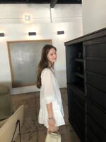 OUNCE Blanc Pintuck Blouse - Image 11