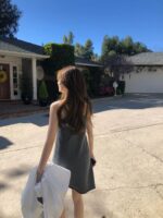 OUNCE Grove V-Neck Knit Dress - Image 2