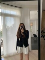 OUNCE Ruffle Rib Wrap Cardigan - Image 10