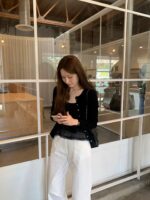 OUNCE Row Silky Cardigan - Image 9