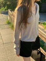 OUNCE Row Silky Cardigan - Image 28