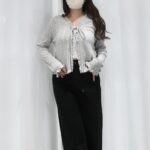 [Premium] Broderie Ribbon Cardigan