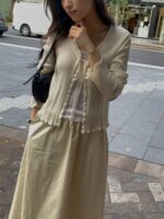 [Premium] Broderie Ribbon Cardigan - Image 3