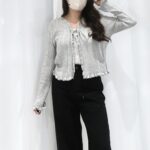 [Premium] Broderie Ribbon Cardigan - Image 21
