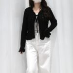 [Premium] Broderie Ribbon Cardigan - Image 28