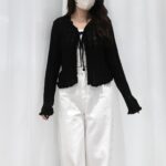 [Premium] Broderie Ribbon Cardigan - Image 29