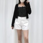 Spring Flowery Cardigan Set