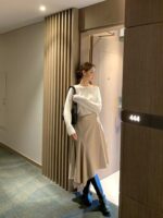 [Premium] Soft Rib Relaxed Knit Top - Image 10