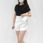 Drape Ruffle Slim Top - Image 3