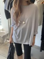OUNCE Como Boxy Sleeve Tee - Image 4