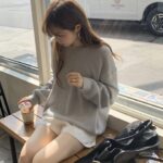 OUNCE Join Hachi V-Neck Knit