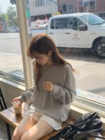 OUNCE Join Hachi V-Neck Knit - Image 15