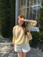 OUNCE Join Hachi V-Neck Knit - Image 16