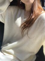 OUNCE Join Hachi V-Neck Knit - Image 19