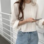 OUNCE Row Lace Blouse