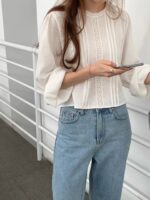 OUNCE Row Lace Blouse - Image 7