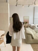 OUNCE Neck Ruffle Blouse - Image 9