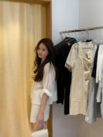 OUNCE Neck Ruffle Blouse - Image 11