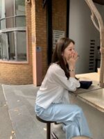 OUNCE Neck Ruffle Blouse - Image 15