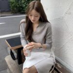 OUNCE Kid Collar Knit Top