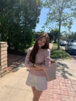 OUNCE V-Neck Rib Knit Top - Image 5