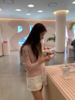 OUNCE V-Neck Rib Knit Top - Image 12