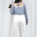 Comeback! Backless Seethrough Top - Image 6