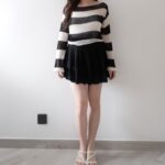 Comeback! Backless Stripes Seethrough Top - Image 18