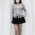 Patched Lace Ribbed Top - Image 14