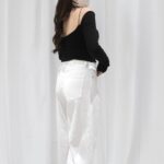 Blush Padded Offshoulder Top - Image 3