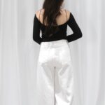 Blush Padded Offshoulder Top - Image 4