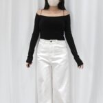 Blush Padded Offshoulder Top - Image 8