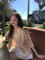 OUNCE Curly Collar Cardigan - Image 6