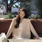 OUNCE Curly Collar Cardigan