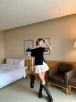 [Premium] Side-Ruched Draped Top - Image 16