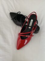 Belted 2.5cm Pointed Flats - Image 15