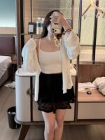 Lace Wrapped Skirt - Image 3