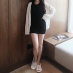 Padded Slim Dress - Image 3