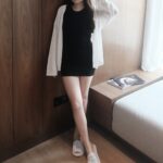 Padded Slim Dress - Image 4