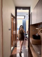 Padded Slim Dress - Image 8