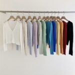 COMEBACK!! Rainbow Cropped Cardigan