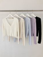 COMEBACK!! Rainbow Cropped Cardigan - Image 4