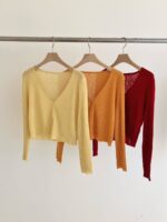 COMEBACK!! Rainbow Cropped Cardigan - Image 5