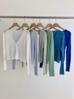 COMEBACK!! Rainbow Cropped Cardigan - Image 6