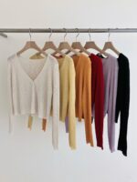 COMEBACK!! Rainbow Cropped Cardigan - Image 7