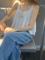 OUNCE Rosy Denim Pants - Image 4