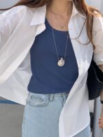 OUNCE Light Wash Denim Pants - Image 5