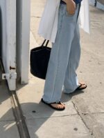 OUNCE Light Wash Denim Pants - Image 7